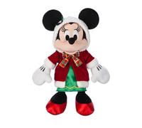 Disney Official Holiday Plush Store - Minnie Mouse Plush Animals with Embroidered Details - Christmas Collection - For All Ages