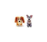 Disney Official Lady & The Tramp Soft Mini Plush Toys