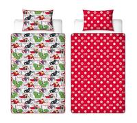 Disney Official Marvel Avengers Single Kids Duvet Cover Set | Reversible 2 Sided Bedding Including Matching Pillow Case | Heroes Design | Single Duvet Cover | Polycotton