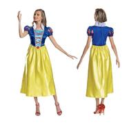DISGUISE 158369B-EU Snow White Basic Plus Adult (Eu) Disney Princess Fancy Dress, Women, Multi, M