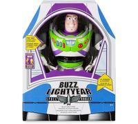 Disney Official Store Buzz Lightyear Deluxe Talking Figure - Pop-Out Wings, 10+ Phrases, Try Me & Interactive Pairing with Woody/Jessie