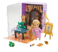 Disney Official Store Rapunzel Mini Micro Animators Doll 6 Piece Toy