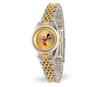 Disney Officially Licensed Mickey Mouse Watch, Two Tone, No Size, Dress