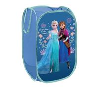 Disney Officially Licensed Pop-Up Bin | Foldable Storage Design | Perfect for Organizing Children's Room, Kids Playroom (Disney Design) | 36 x 36 x 58 cm (Frozen Design)