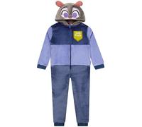 Disney Onesie For Kids, Zootropolis Girls Onesie, Judy Hopps Kids Onesies, Fleece Girls Pyjamas, Blue 8-9 Years
