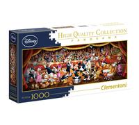 Disney Orchestra Puzzle Panorama 1000 Piece Jigsaw 98cm x 33cm from Clementoni