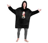 Disney Oversized Hoodie Blanket for Men, Grumpy Funny Gifts for Men Black