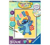 Disney Paint by Numbers Painting Set Aloha Stitch 18 x 24 cm German Edition