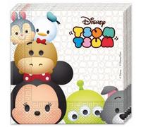 Disney Paper Characters Disposable Napkins (Pack of 20) Disney Multicolor