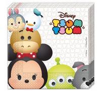 Tsum Tsum Paper Characters Disposable Napkins (Pack of 20)