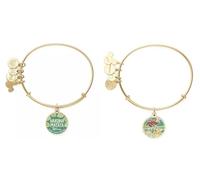 Disney Parks Lion King Hakuna Matata Alex and Ani Gold Bracelet, Small, Gold Plated Brass, No Gem
