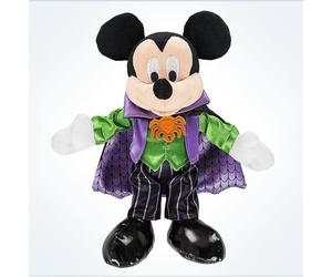 Disney Parks Mickey Halloween Cute Spooky Vampire Plush 2015 Exclusive