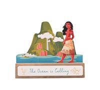 Disney Pastel Princess Mini Castle Plaque - Moana