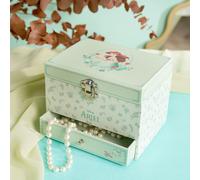 Disney Pastel Princess Musical Jewellery Box - Ariel in Green Disney Green