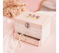 Disney Pastel Princess Musical Jewellery Box - Multi Princess in Pink Disney Pink