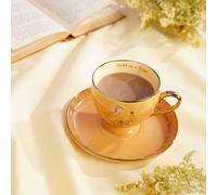 Disney Pastel Princess Tea Cup & Saucer - Belle in Yellow Disney Yellow