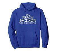 Disney Percy Jackson and the Olympians Series Title Logo Pullover Hoodie, Adult Unisex, Royal Blue, Large