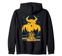 Disney Percy Jackson Three Heroes Against the Minotaur Zip Hoodie