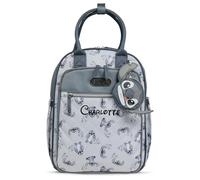 Disney Personalized Diaper Bag Character MICKEY MINNIE and MORE Multi-Pocket Functional Baby Diaper Bag Backpacks (Personalized Stitch Diaper Bag)