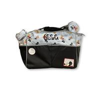 Disney Personalized Diaper Bag Character MICKEY MINNIE and MORE Multi-Pocket Functional Baby Diaper Bag Backpacks (Personalized Mickey Shoulder Diaper Bag)