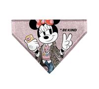 Disney Pet Bandana Minnie Mouse Be Kind Peace Pose Pinks Slip On Collar Bandana Only