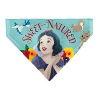 Disney Pet Bandana Snow White Sweet Natured Pose Blue Slip On Collar Bandana Only