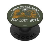 Disney Peter Pan Camp Never Land For Lost Boys Line Art PopSockets Swappable PopGrip