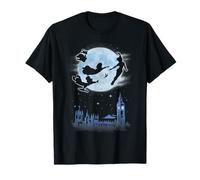 Disney Peter Pan Kids Night Flight Moon Graphic T-Shirt T-Shirt