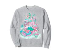 Disney Peter Pan Mermaids Watercolor Retro Sweatshirt