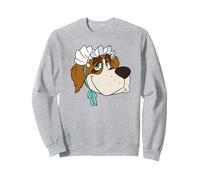 Disney Peter Pan Nana St. Bernard Dog Big Face Costume Sweatshirt, Adult Unisex, Heather Grey, Medium