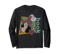 Disney Peter Pan Retro Captain Hook Smirking Long Sleeve T-Shirt