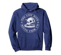 Disney Peter Pan The Lost Boys Never Grow Up Pullover Hoodie, Adult Unisex, Navy Blue, Medium