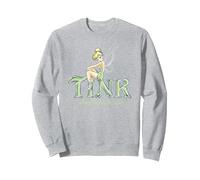 Disney Peter Pan Tinker Bell Being Perfect Isn’t Easy Sweatshirt, Adult Unisex, Heather Grey, Large