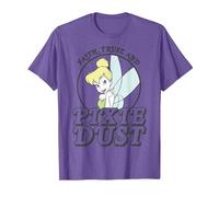 Disney Peter Pan Tinker Bell Faith Trust And Pixie Dust T-Shirt, Men, Purple Heather, X-Large