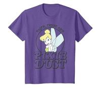 Disney Peter Pan Tinker Bell Faith Trust And Pixie Dust T-Shirt, Youth, Purple Heather, 2T