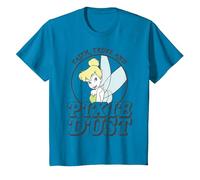 Disney Peter Pan Tinker Bell Faith Trust And Pixie Dust T-Shirt, Youth, Sapphire Blue, 2T