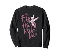 Disney Peter Pan Tinker Bell Fly Away With Me Portrait Sweatshirt