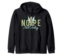 Disney Peter Pan Tinker Bell Nope Not Today Zip Hoodie