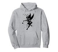 Disney Peter Pan Tinker Bell Pixie Dust Silhouette Pullover Hoodie