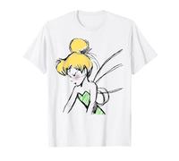 Disney Peter Pan Tinker Bell Sketch Profile T-Shirt