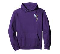 Disney Peter Pan Tinker Bell Small Pose Pullover Hoodie, Adult Unisex, Purple, X-Large