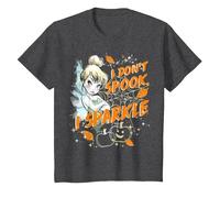 Disney Peter Pan Tinkerbell Halloween Sparkle Tee T-Shirt, Youth, Dark Heather Grey, 2T