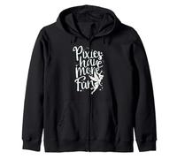Disney Peter Pan Tinkerbell Pixies Have More Fun Zip Hoodie