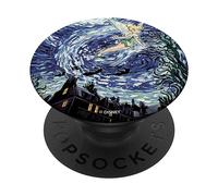 Disney Peter Pan Tinkerbell Starry Night Flight PopSockets Adhesive PopGrip