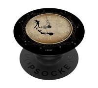Disney Peter Pan Wendy John Michael & Tink Tick Tock Clock PopSockets Swappable PopGrip