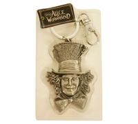 Disney Pewter Key Ring - Mad Hatter Face