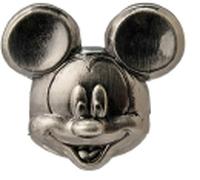 Disney Mickey Head Pewter Lapel Pin