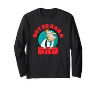 Disney Phineas and Ferb Father's Day Not So Bad Dad Dr. Doof Long Sleeve T-Shirt