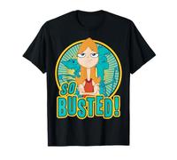 Disney Phineas And Ferb So Busted Poster T-Shirt