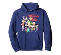 Disney Phineas And Ferb The Group Logo Pullover Hoodie